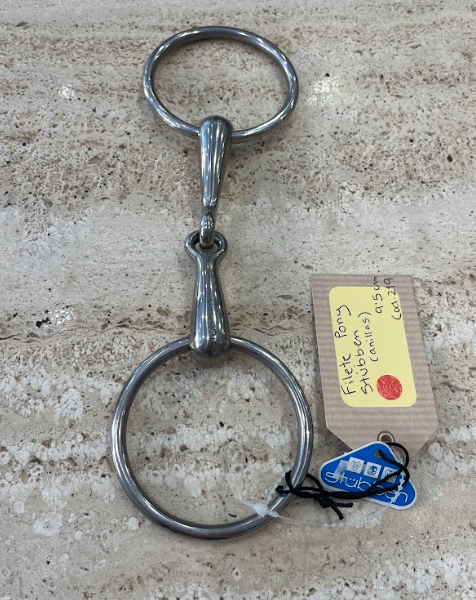 FILETE ANILLAS PONY STUBBEN 9.5 CM 